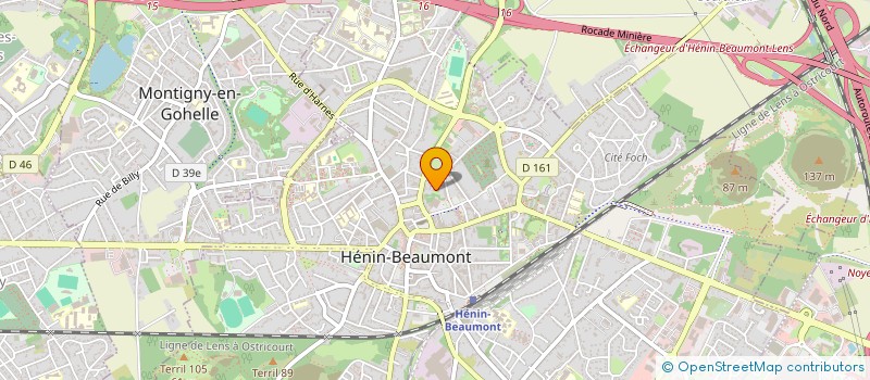 localisation de l'entreprise MONSIEUR RABI FARES  LENS