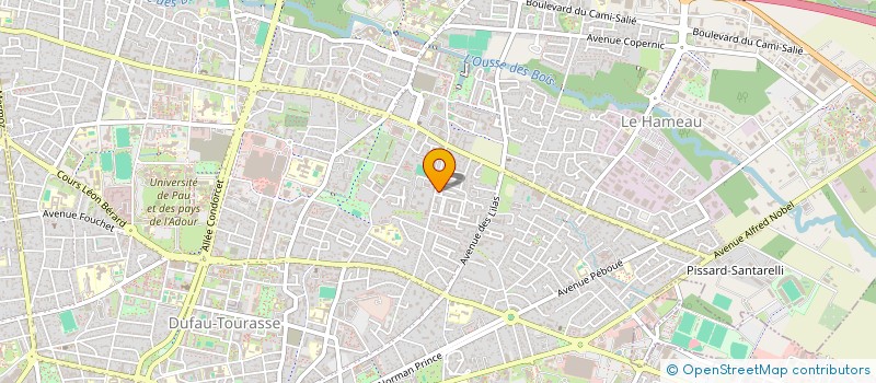 localisation de l'entreprise MONSIEUR RABI OUAZOUN à PAU