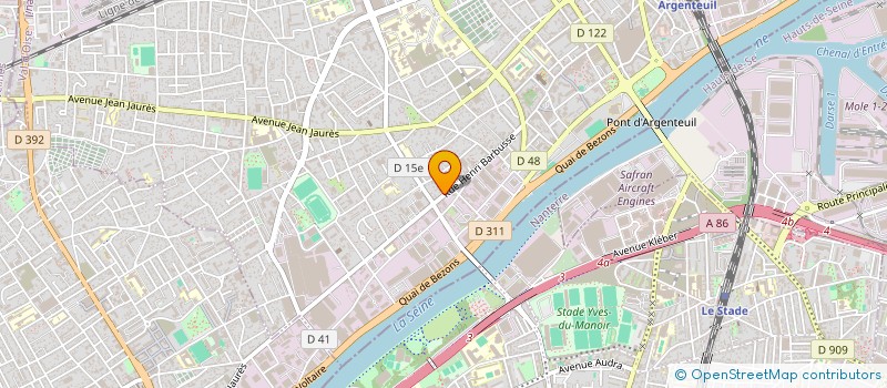 localisation de l'entreprise MONSIEUR RABIA AMHAOUCH  ARGENTEUIL