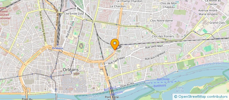 localisation de l'entreprise MONSIEUR RABIA CHERIT  ORLEANS