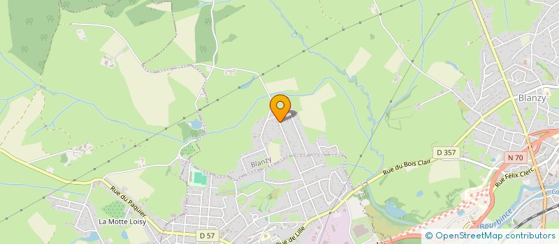 localisation de l'entreprise MONSIEUR RABIA EL HAKKOUNI  BLANZY