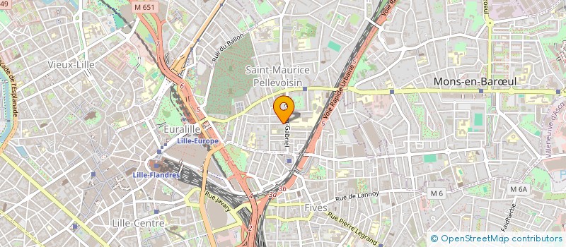 localisation de l'entreprise MONSIEUR RABIA ROUINE à LILLE
