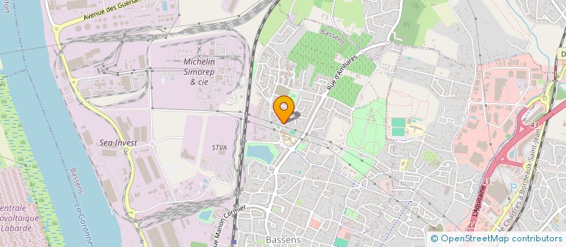 localisation de l'entreprise MONSIEUR RABIE AKASHOUN  BASSENS