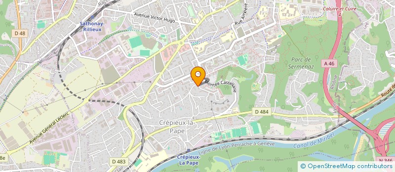 localisation de l'entreprise MONSIEUR RABIE BEN SGHAIER  RILLIEUX-LA-PAPE