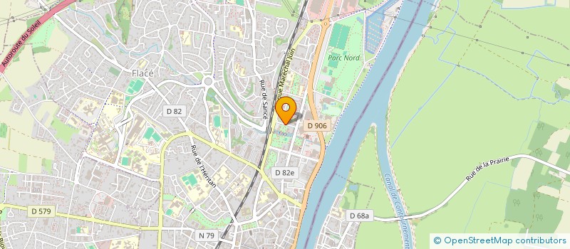 localisation de l'entreprise MONSIEUR RABIE DARHOUCHE  MACON