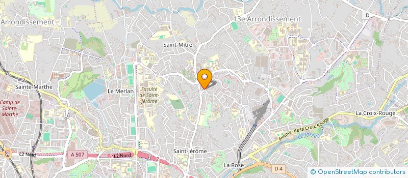 localisation de l'entreprise MONSIEUR RABIE EL HATIFI à MARSEILLE