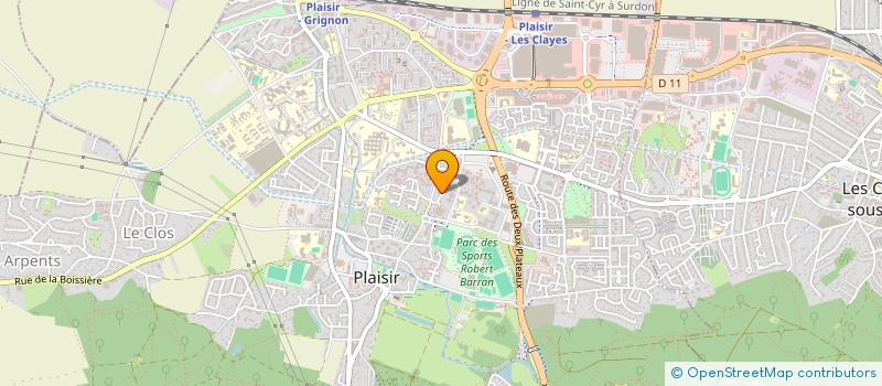 localisation de l'entreprise MONSIEUR RABIE ID HAMMOU à PLAISIR