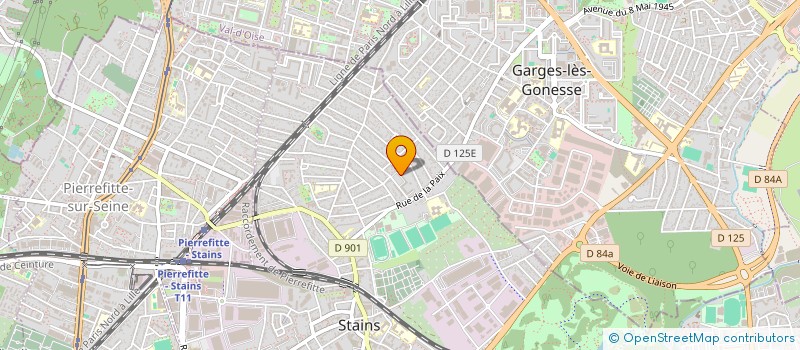 localisation de l'entreprise MONSIEUR RABIE KHEIR à STAINS