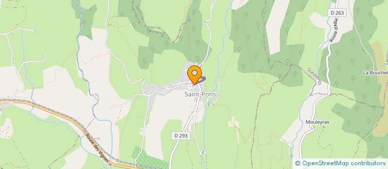 localisation de l'entreprise MONSIEUR RABIE MAGHRAOUI  SAINT-PONS