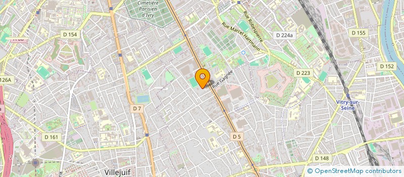 localisation de l'entreprise MONSIEUR RABIEH SASSI à VITRY-SUR-SEINE