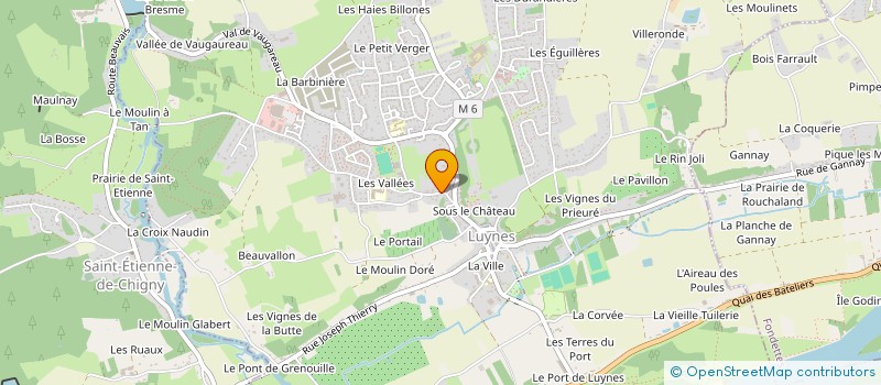 localisation de l'entreprise MONSIEUR RABIER RABIER  LUYNES