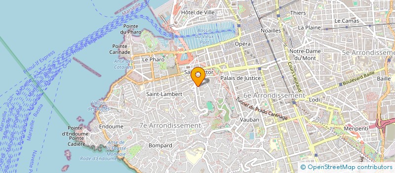 localisation de l'entreprise MONSIEUR RABIH NOUREDDINE  MARSEILLE