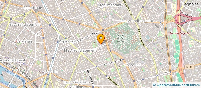 localisation de l'entreprise MONSIEUR RABII FADIL  PARIS