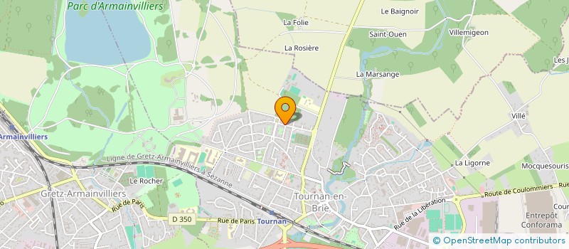 localisation de l'entreprise MONSIEUR RABII SBOUI  TOURNAN-EN-BRIE