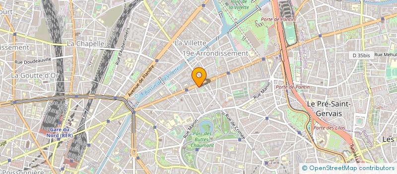 localisation de l'entreprise MONSIEUR RABINDRANATH BOOLAUCK  PARIS