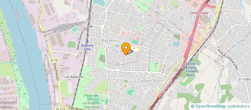 localisation de l'entreprise MONSIEUR RABIR RHOUFIR  BASSENS