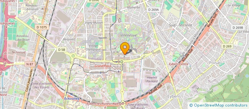 localisation de l'entreprise MONSIEUR RABIT AJETI  GRENOBLE