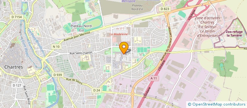localisation de l'entreprise MONSIEUR RABIUL ALAM à CHARTRES