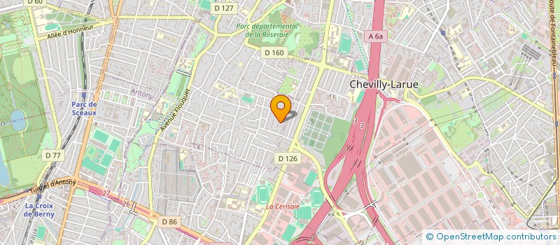 localisation de l'entreprise MONSIEUR RACHAD BEKRAR  L'HAY-LES-ROSES