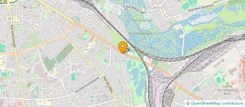 localisation de l'entreprise MONSIEUR RACHAD MATTAR  AMIENS