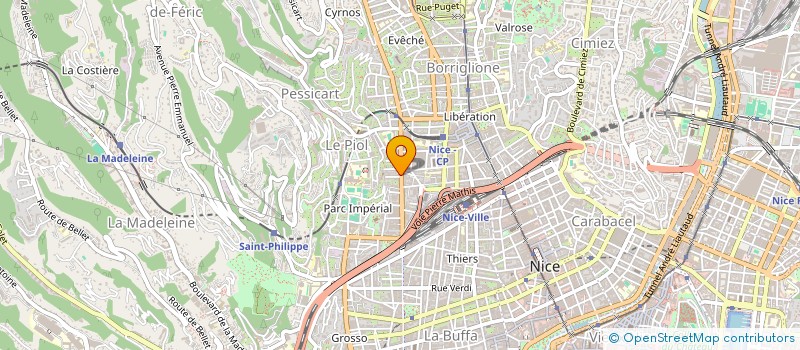 localisation de l'entreprise MONSIEUR RACHED ABOULKACEM à NICE