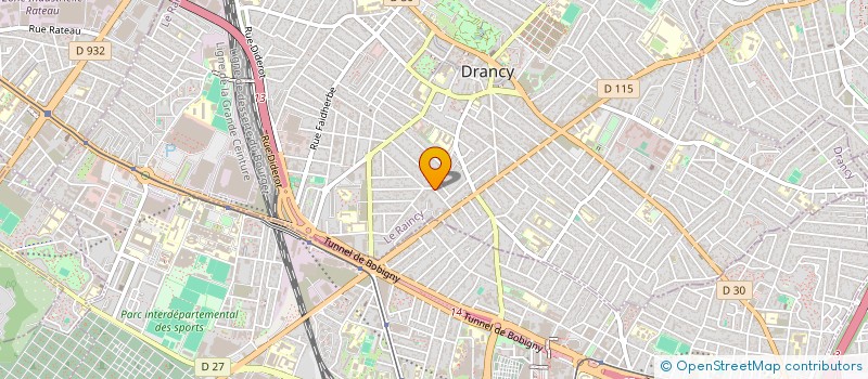 localisation de l'entreprise MONSIEUR RACHED AMMAR  DRANCY