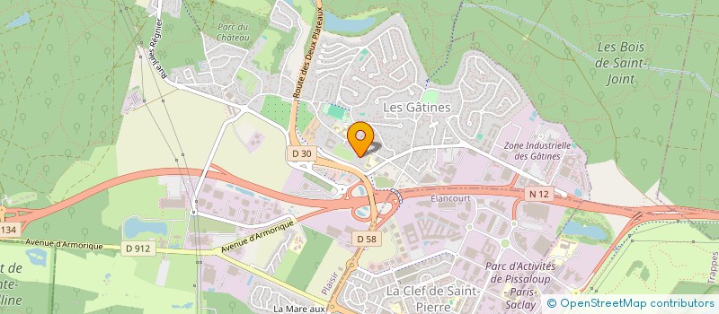 localisation de l'entreprise MONSIEUR RACHED BOUDAOUIA  PLAISIR