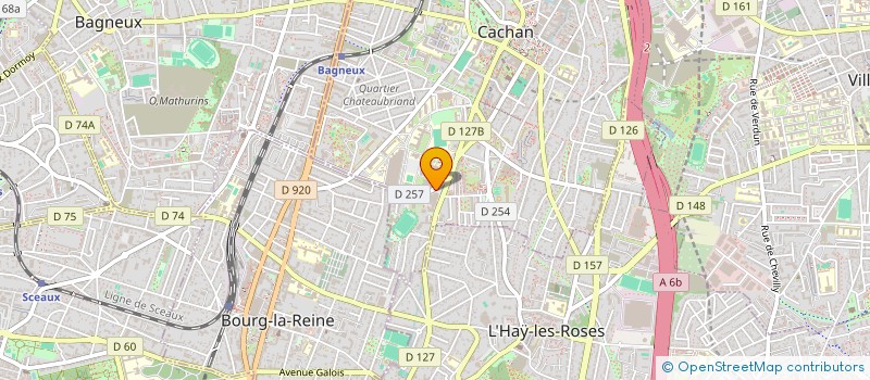 localisation de l'entreprise MONSIEUR RACHED EL CADI  CACHAN