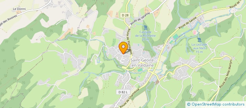 localisation de l'entreprise MONSIEUR RACHED FADHLOUNE  SAINT-GEOIRE-EN-VALDAINE