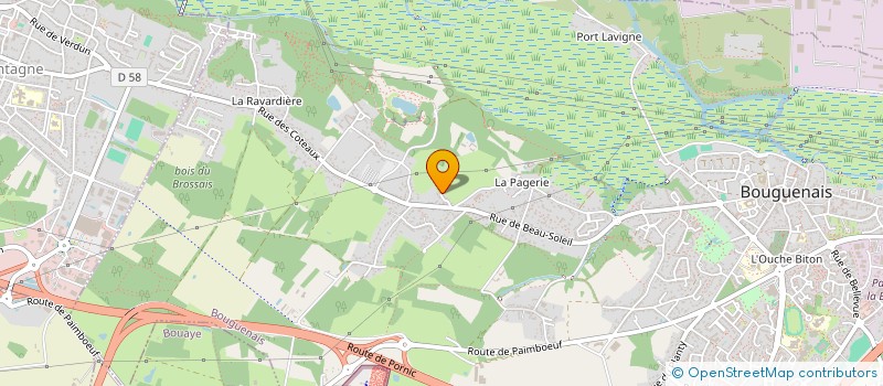localisation de l'entreprise MONSIEUR RACHED L' TAIEF à BOUGUENAIS