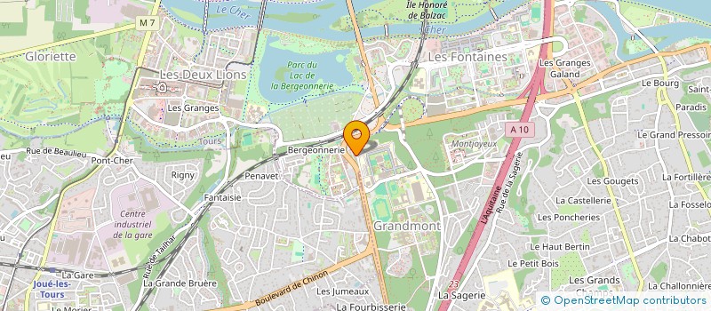 localisation de l'entreprise MONSIEUR RACHED LASSOID  TOURS