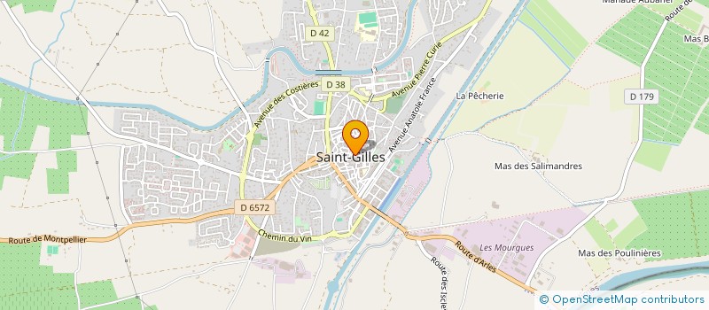 localisation de l'entreprise MONSIEUR RACHED OUDJIDANE à SAINT-GILLES