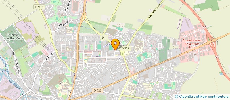 localisation de l'entreprise MONSIEUR RACHED REBEI à AMIENS