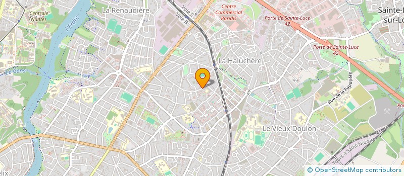 localisation de l'entreprise MONSIEUR RACHED SAKHRAOUI à NANTES