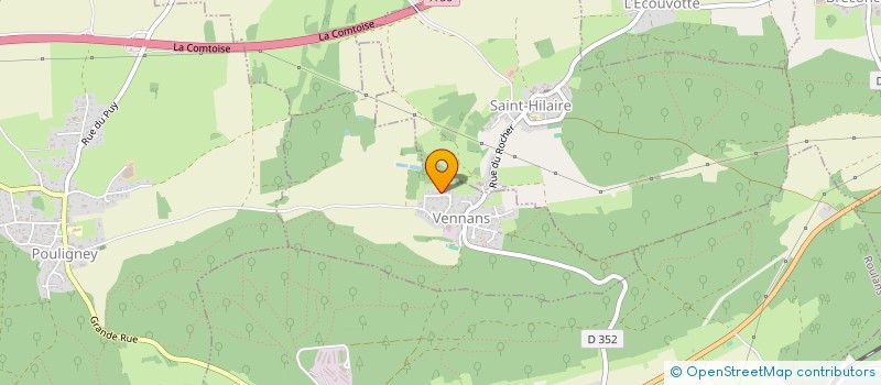 localisation de l'entreprise MONSIEUR RACHED TURKI  VENNANS