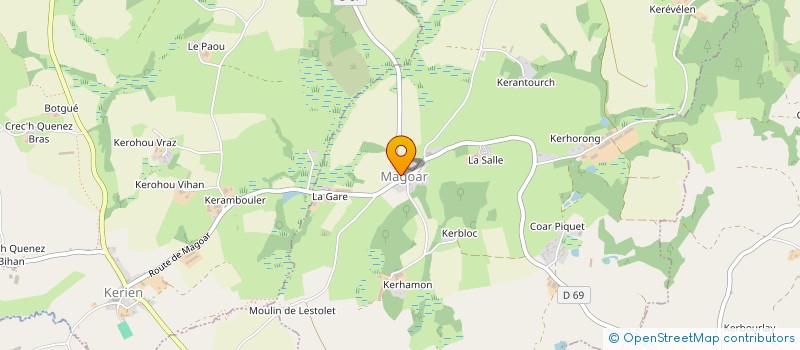 localisation de l'entreprise MONSIEUR RACHEL HUNT  SAINTE-TREPHINE