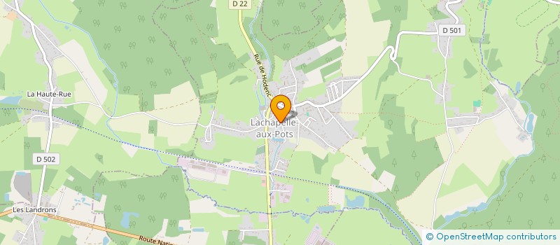 localisation de l'entreprise MONSIEUR RACHEL PIOLET  LACHAPELLE-AUX-POTS