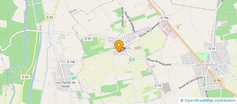 localisation de l'entreprise MONSIEUR RACHID AABI  SAINT-ANDIOL