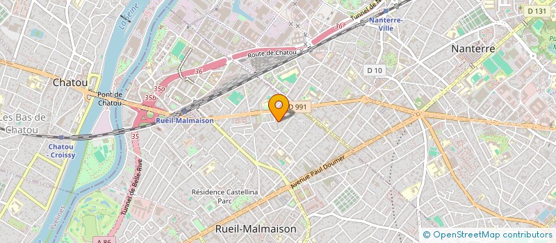 localisation de l'entreprise MONSIEUR RACHID ABBI à RUEIL-MALMAISON