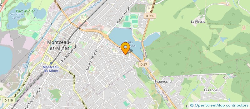 localisation de l'entreprise MONSIEUR RACHID ABED  MONTCEAU-LES-MINES