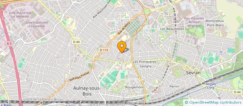 localisation de l'entreprise MONSIEUR RACHID ABOUKIR à SEVRAN