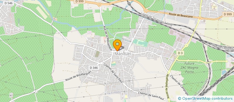 localisation de l'entreprise MONSIEUR RACHID ACHOUAOU  NIMES