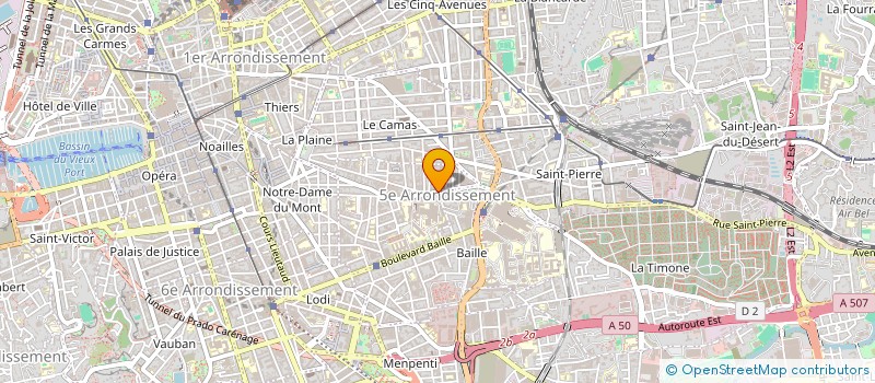 localisation de l'entreprise MONSIEUR RACHID ADDOUCHE à MARSEILLE