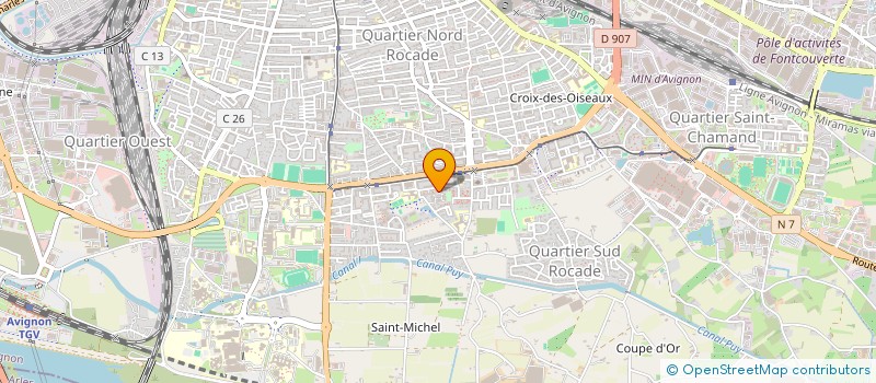 localisation de l'entreprise MONSIEUR RACHID AGOUG  AVIGNON