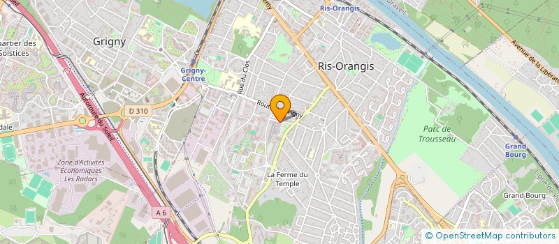 localisation de l'entreprise MONSIEUR RACHID AHIL à RIS-ORANGIS