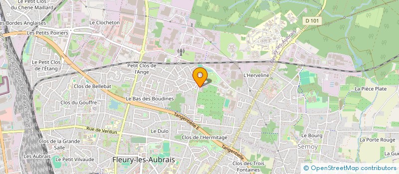 localisation de l'entreprise MONSIEUR RACHID AHNAZ à FLEURY-LES-AUBRAIS