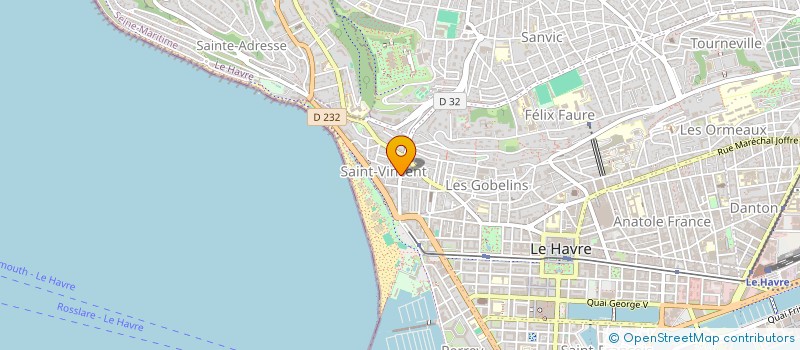 localisation de l'entreprise MONSIEUR RACHID AISSAOUI à LE HAVRE