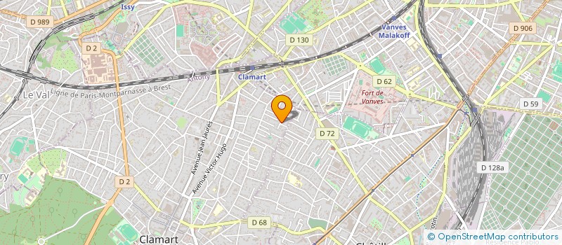 localisation de l'entreprise MONSIEUR RACHID AIT ALI à CLAMART