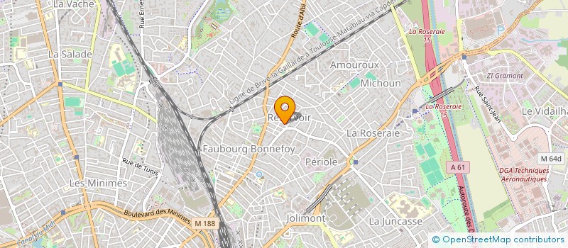 localisation de l'entreprise MONSIEUR RACHID AIT BAALI à TOULOUSE