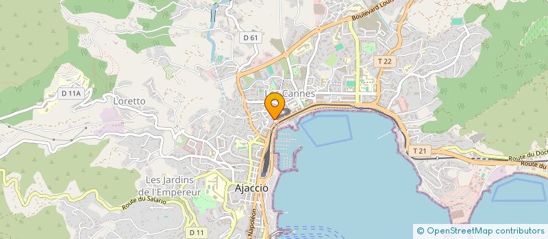 localisation de l'entreprise MONSIEUR RACHID AIT EL YAZID à AJACCIO